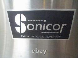 Sonicor Model MSC-900T-11/12 Mobile 15 Gal Portable Ultrasonic Cleaner