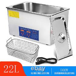 Stainless 22L Industry Ultrasonic Cleaner Cleaning Equipment with Timer Heater