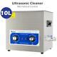 Stainless Steel 10l Liter Industry Ultrasonic Cleaner Adjutable Heater Timer