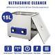 Stainless Steel 15l Capacity Industry Heated Ultrasonic Cleaner Heater Timer Us