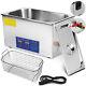 Stainless Steel 30 L Liter Industry Heated Ultrasonic Cleaner Heater With Timer