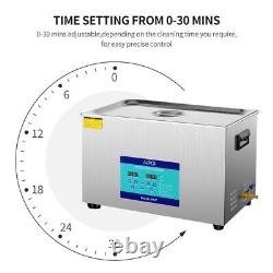 Stainless Steel Industry Ultrasonic Cleaner 30L Heated Heater withTimer & Heater