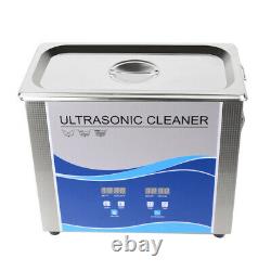 Stainless Steel Ultrasonic Cleaner Liter Heated Heater withTimer Industry 2L-30L
