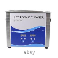 Stainless Steel Ultrasonic Cleaner Liter Heated Heater withTimer Industry 2L-30L