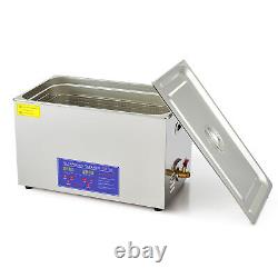 TBOND 30L Ultrasonic Cleaner 1100W Stainless Steel LED Display withHeater & Timer