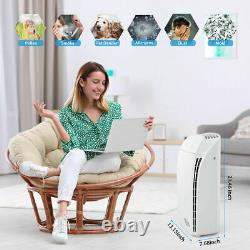 True HEPA Air Purifier, Large Room Air Cleaner&Deodorizer 840SqFt 4 Filter Stages
