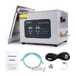 U. S. Solid Ultrasonic Cleaner 15L 4gal 40KHz Stainless Steel