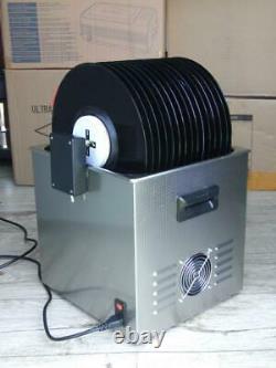 ULTRASONIC-RECORD-CLEANER DIY adjustable power and variable frequency 15 records