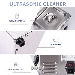 Ultrasonic Cleaner 2L with Digital Timer and Heater 40HZ Professional Ultrasonic