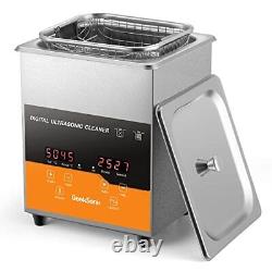 Ultrasonic Cleaner 2L with Heater and Timer Ultrasonic Parts Cleaner with 40k