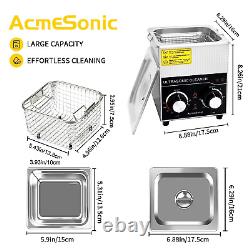 Ultrasonic Cleaner 2L with Mechanical Timer Heater 2L Ultrasonic Cleaner for Cle