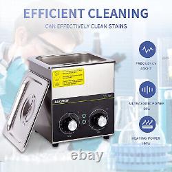 Ultrasonic Cleaner 2L with Timer & Heater 40HZ for Jewelry Watch Ring Coin Diamond