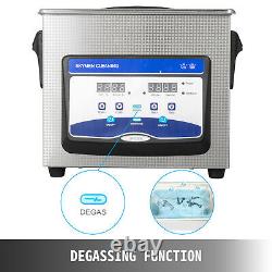 Ultrasonic Cleaner 3.2L 60/120w Degas Ultrasonic Machine Digital Sonic Cleaner