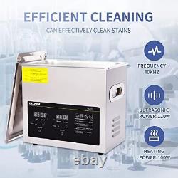 Ultrasonic Cleaner 3.2L with Digital Timer and Heater 40HZ Professional