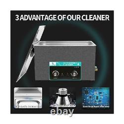 Ultrasonic Cleaner 30L 600W Sonic Parts Cleaner Machine with Heater Timer f