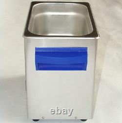 Ultrasonic Cleaner 3L With Sweep Degas Pulse Power Adjustable 160W Dental PCB
