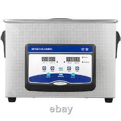 Ultrasonic Cleaner 4.5L Jewelry Cleaner Machine 90With180W Digital Sonic Cleaner