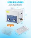 Ultrasonic Cleaner 6/10/15/30l Cleaning Equipment With Timer Heating 800w 40khz Us