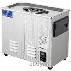 Ultrasonic Cleaner 6.5L Jewelry Cleaner Machine 90With180W Digital Sonic Cleaner