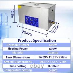 Ultrasonic Cleaner 8.0 Gal Professional Ultrasonic Cleaner 110V 30L 40kHz