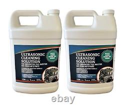 Ultrasonic Cleaner Solution for Carburetors and Engine Parts (2 Gallons)