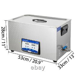 Ultrasonic Cleaner Ultrasonic Machine 22L 240With480W, Degas Digital Sonic Cleaner