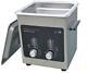 Ultrasonic Cleaner With Stainless Steel Tank, Heater/timer, 2l/0.50 Gallon Tank
