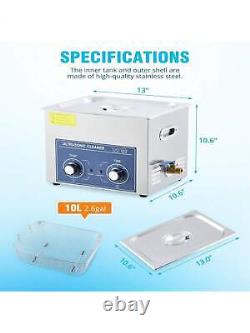 Ultrasonic Cleaner with Timer and Heater, Professional Ultrasonic Cleaner 40kHz