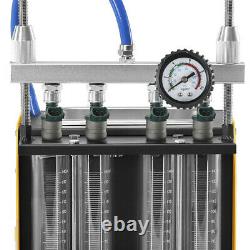 Ultrasonic Fuel Injector Pulse Cleaner Injection Tester 0.8M 110/220V LED Panel