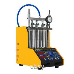 Ultrasonic Petrol Car Fuel Injector Cleaning Machine Carbon deposit Cleaner