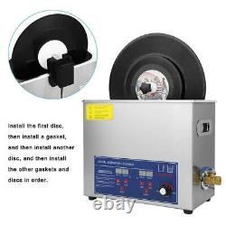Ultrasonic Vinyl Record Cleaner Rack Adjustable Power Cleaning Machine