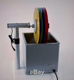 Ultrasonic Vinyl Record Cleaning System Vinyl Stack 4-Record LP Cleaner Kit