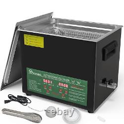 Upgraded Ultrasonic Cleaner 6L-30L Cleaning Equipment Industry Heated With Timer