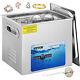 Vevor 10l Ultrasonic Cleaner Jewelry Cleaning Machine With Digital Timer & Heater