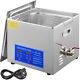 Vevor 15l Digital Ultrasonic Cleaner Jewelry Cleaner Wave Tank Withtimer Heater