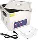 Vevor 15l Ultrasonic Cleaner Jewelry Cleaning Machine With Digital Timer & Heater