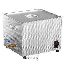 VEVOR 15L Ultrasonic Cleaner with Heater Timer & Basket Digital Sonic Machine