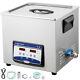 Vevor 20l Ultrasonic Cleaner Metal Cleaner Dual Sonic Power Switch Withdegas Timer