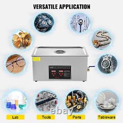 VEVOR 22L Ultrasonic Cleaner with Timer Heating Machine Digital Sonic Cleaner