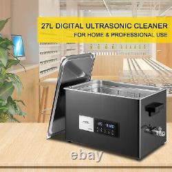 VEVOR 30L Ultrasonic Cleaner Touch Cleaning Equipment Industry with Timer Heater