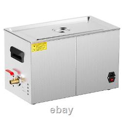 VEVOR 30L Ultrasonic Cleaner with Heater Timer & Basket Digital Sonic Machine