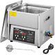 Vevor 6l Ultrasonic Cleaner 50khz Industy Cleaning Equipment 380w Heated Withtimer