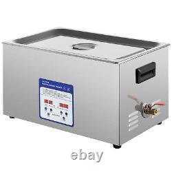 VEVOR Digital Ultrasonic Cleaner 22L 316 Stainless Steel Industy Heated withTimer