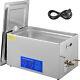 Vevor New 22l Ultrasonic Cleaner Stainless Steel Industry Heated Heater Withtimer