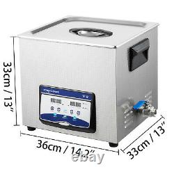 VEVOR Ultrasonic Cleaner 20L Degas Digital Sonic Cleaner Jewerly Clean 210With420W