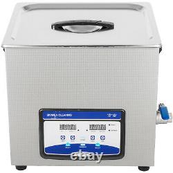 VEVOR Ultrasonic Cleaner 20L Degas Digital Sonic Cleaner Jewerly Clean 210With420W