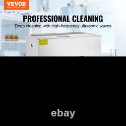 VEVOR Ultrasonic Cleaner 30L Ultrasonic Cleaner for Cleaning Eyeglasses Dentures