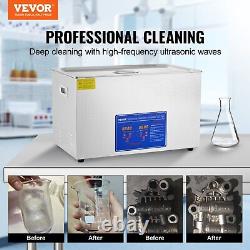 VEVOR Ultrasonic Cleaner 30L Ultrasonic Cleaner for Cleaning Eyeglasses Dentures