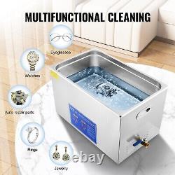 VEVOR Ultrasonic Cleaner 30L Ultrasonic Cleaner for Cleaning Eyeglasses Dentures