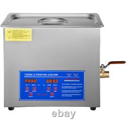 VEVOR Ultrasonic Cleaner 6L Digital Cleaning Equipment Industry Heated with Timer
